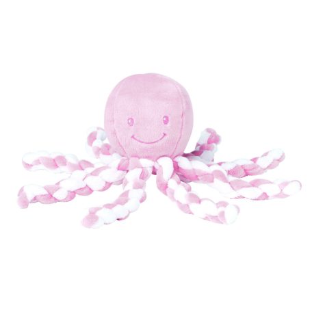 Nattou plüss játék 23cm Octopus rózsaszín