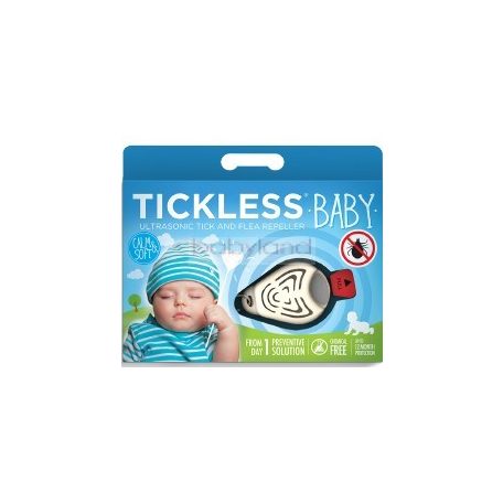 Tickless Ultrahangos kullancsriasztó baby fehér/kék